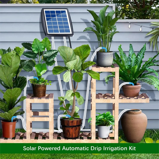 HydroFlo SolarFlow – Smart Solar - Powered Auto Watering System - HydroFlo