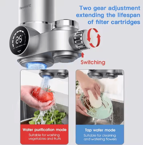 HydroFlo UV PureFlow Faucet Water Purifier - HydroFlo