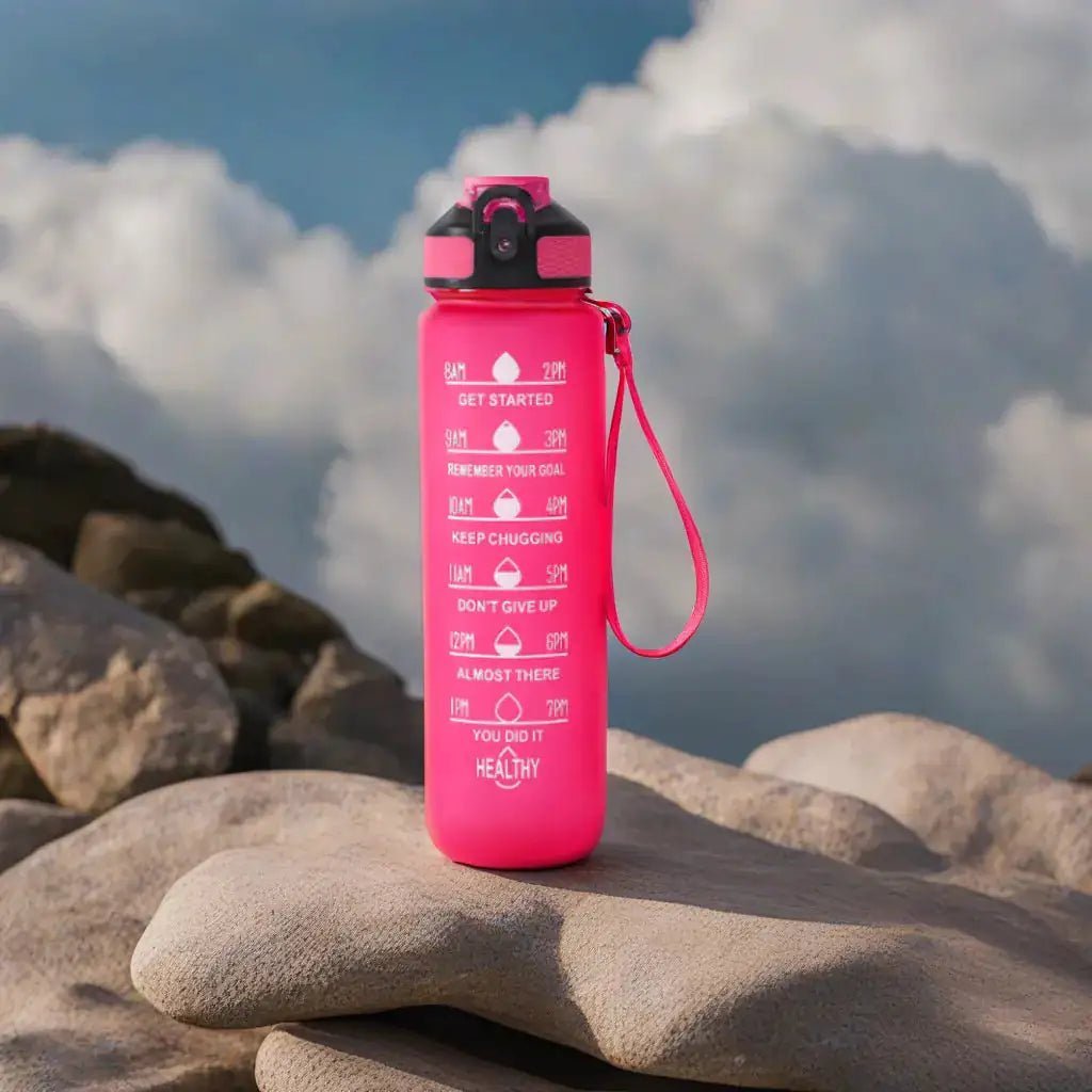HydroFlos Motivational Water Bottle - HydroFlo
