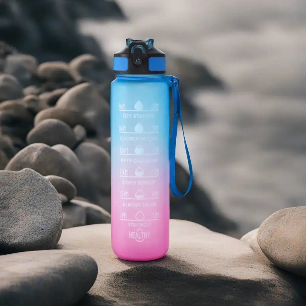 HydroFlos Motivational Water Bottle - HydroFlo