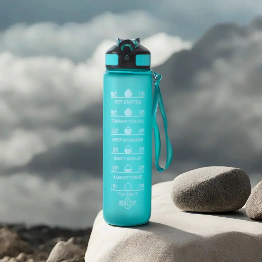 HydroFlos Motivational Water Bottle - HydroFlo