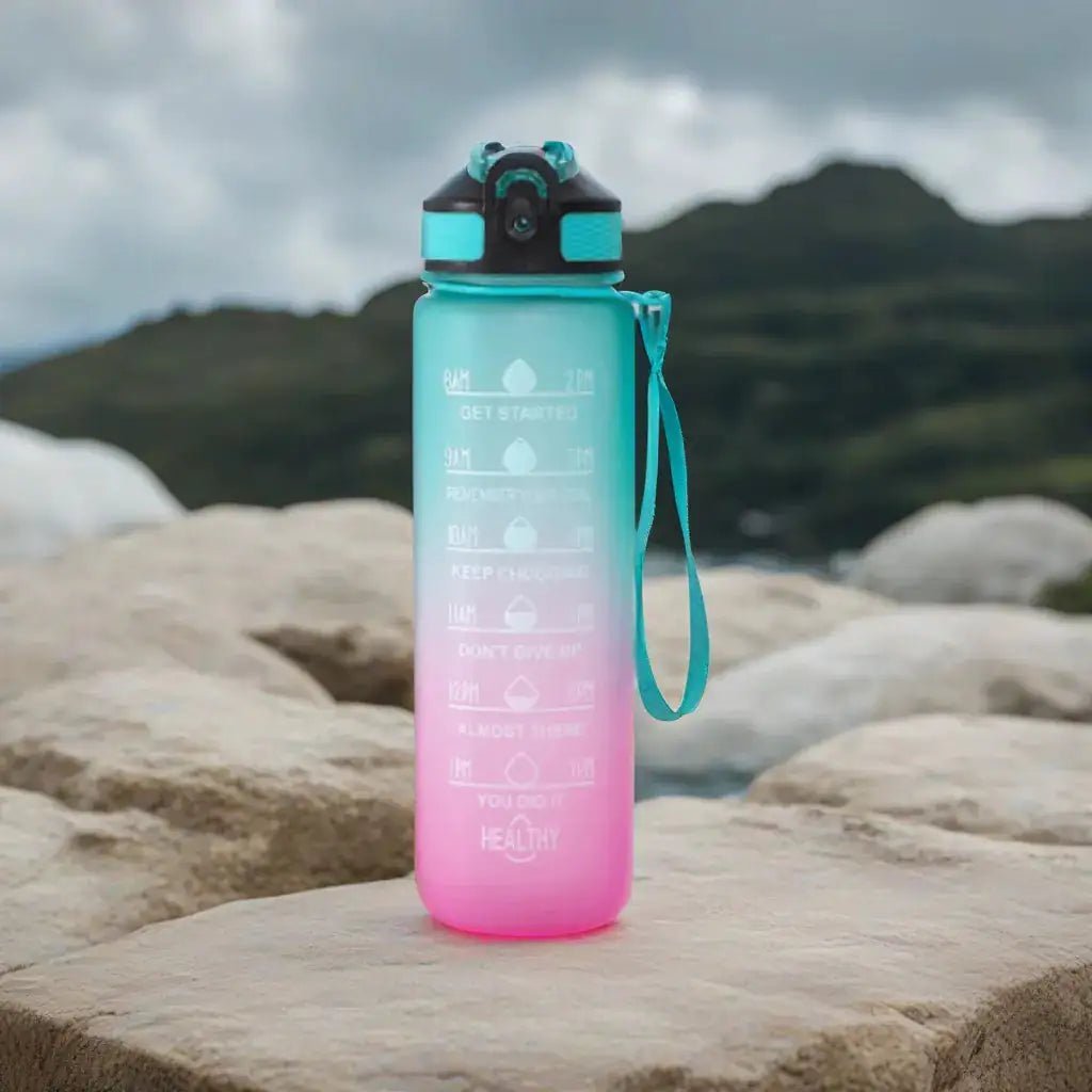 HydroFlos Motivational Water Bottle - HydroFlo