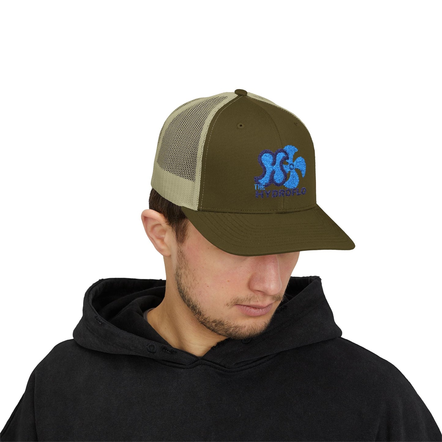Stylish Hydroflo - Plo Snapback Trucker Cap - Trendy & Comfortable Hat - HydroFlo