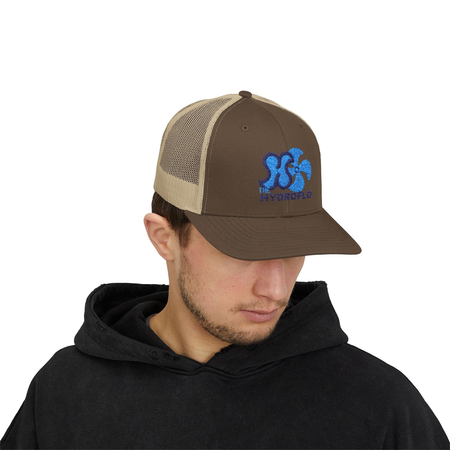 Stylish Hydroflo - Plo Snapback Trucker Cap - Trendy & Comfortable Hat - HydroFlo