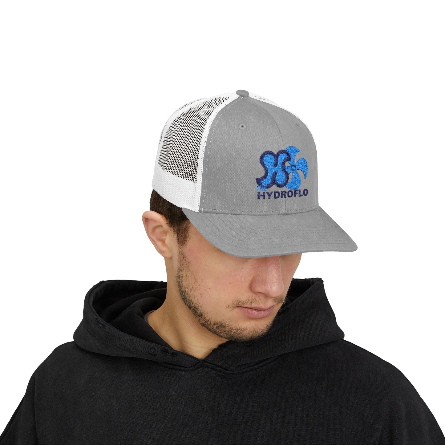 Stylish Hydroflo - Plo Snapback Trucker Cap - Trendy & Comfortable Hat - HydroFlo