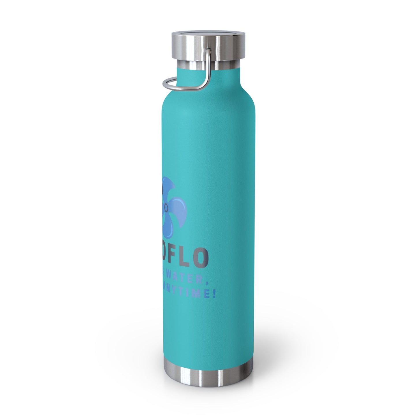 Copper Vacuum Insulated Bottle, 22oz Choice Two - HydroFlo