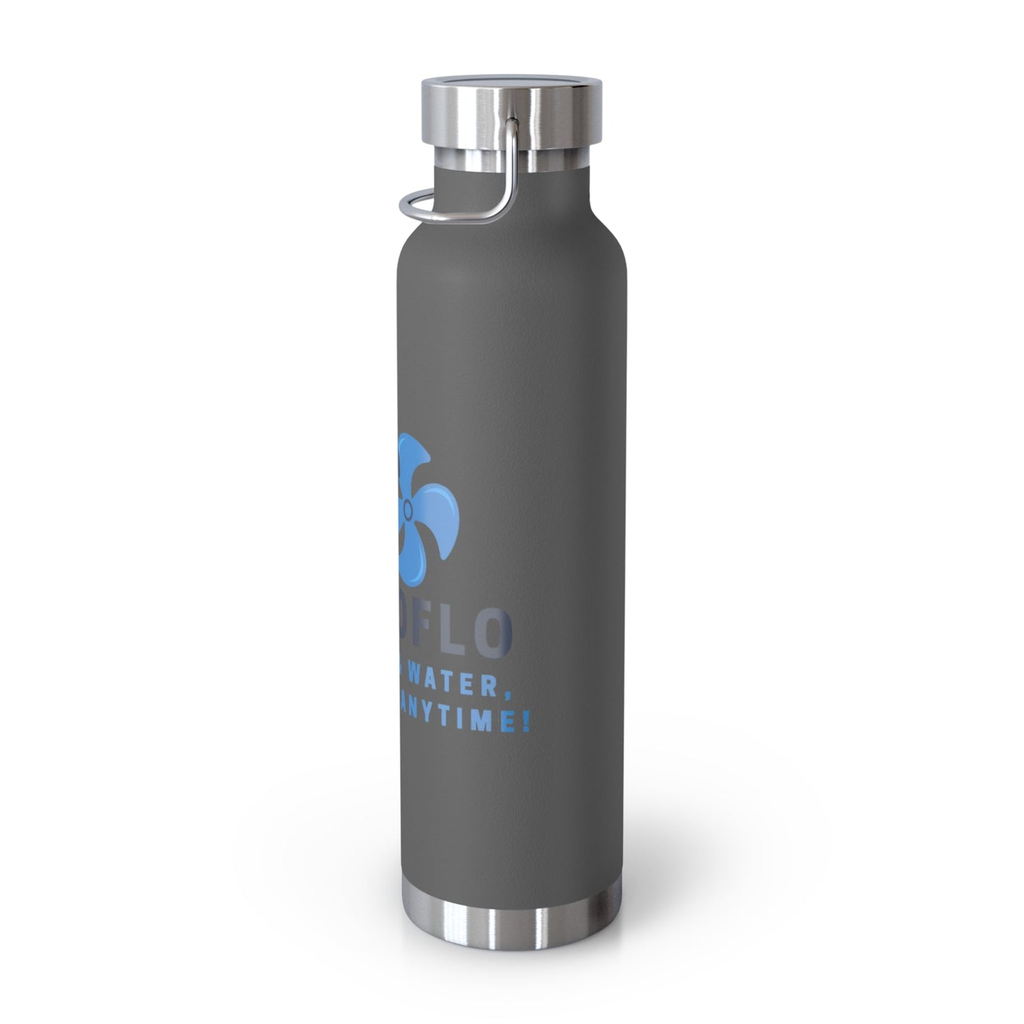 Copper Vacuum Insulated Bottle, 22oz Choice Two - HydroFlo