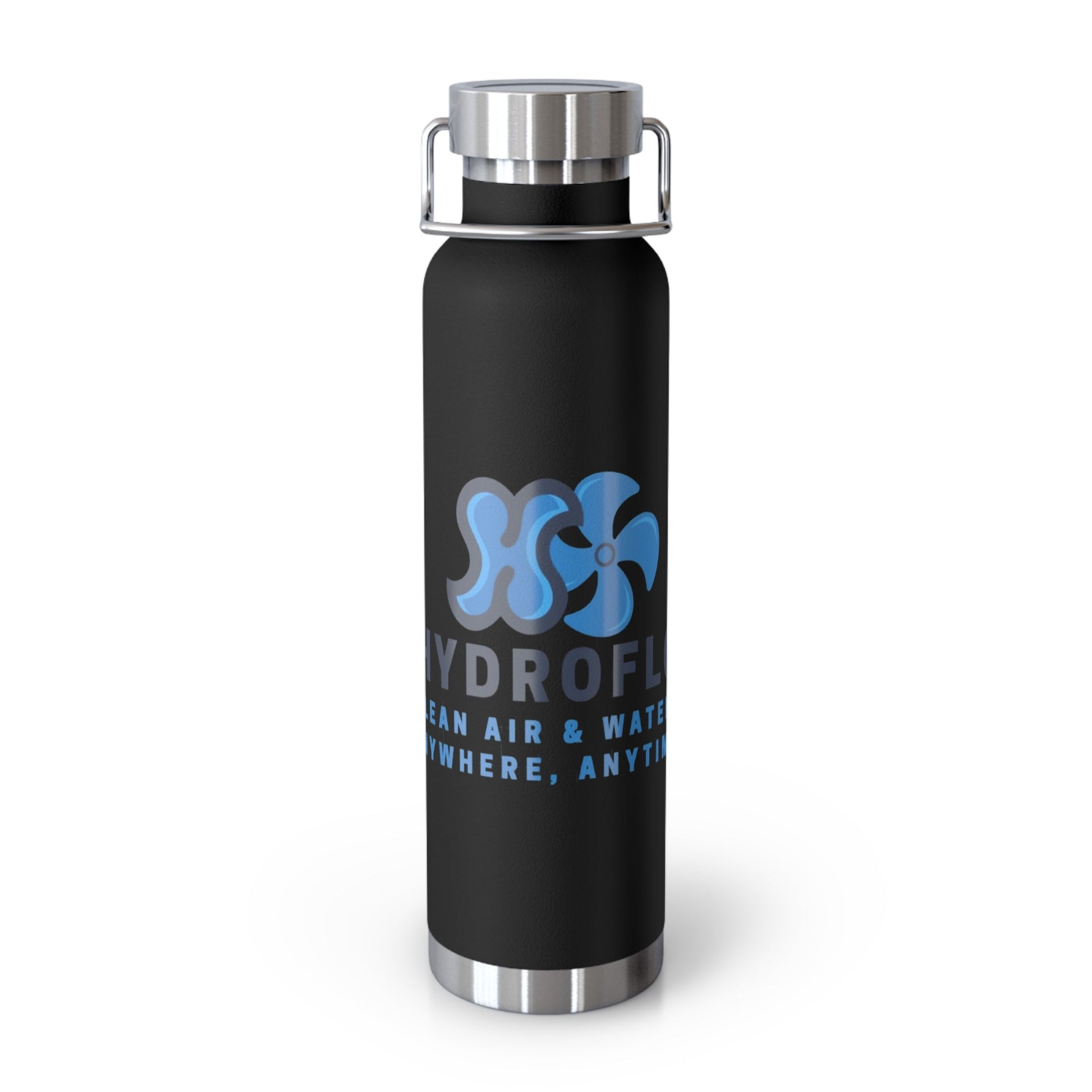 Copper Vacuum Insulated Bottle, 22oz Choice Two - HydroFlo