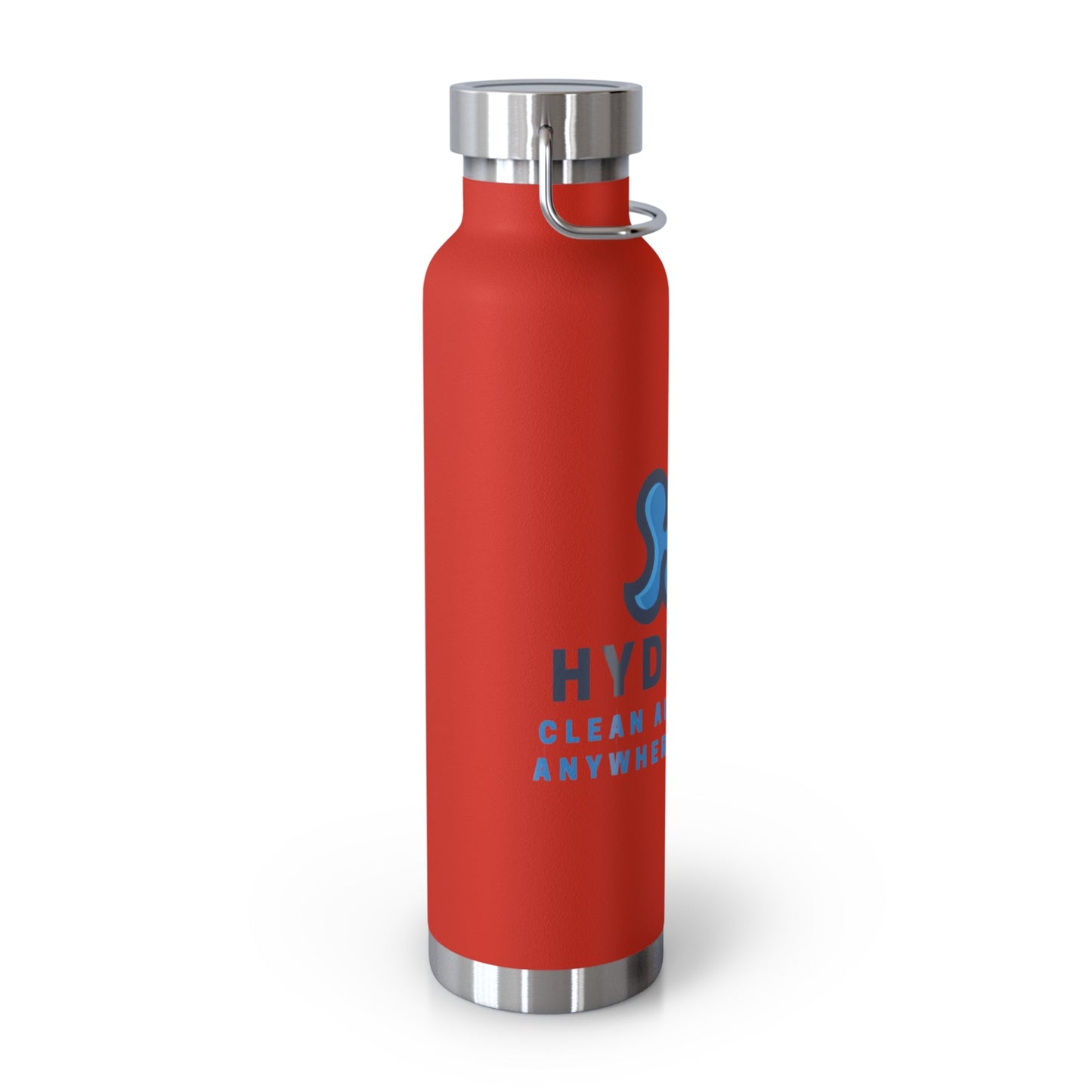 Copper Vacuum Insulated Bottle, 22oz Choice Two - HydroFlo